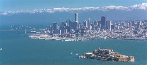 Aerial Moments SF And Alcatraz Photograph By David Perea Fine Art America