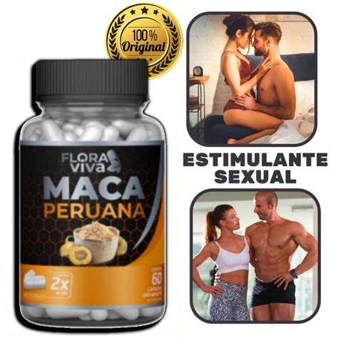 Kit Estimulante Sexual Maca Peruna Mais Disposi O Libido Vigor