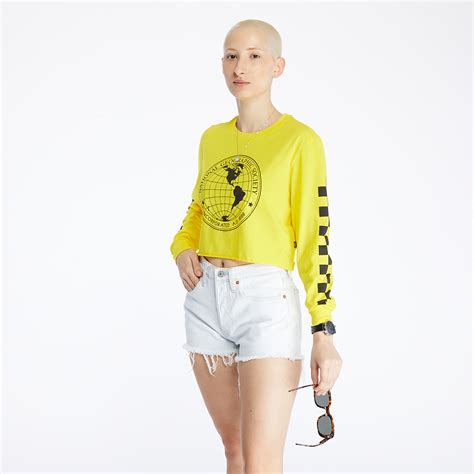 Vans X National Geographic Long Sleeve Cropped Tee