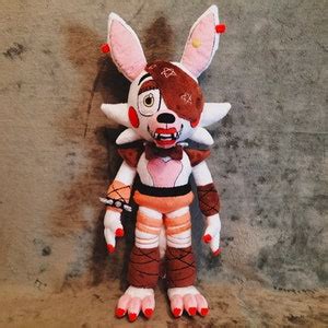 Glamrock Mangle Foxy Animatronic FNAF 157 40 Cm Plush Toy Etsy UK