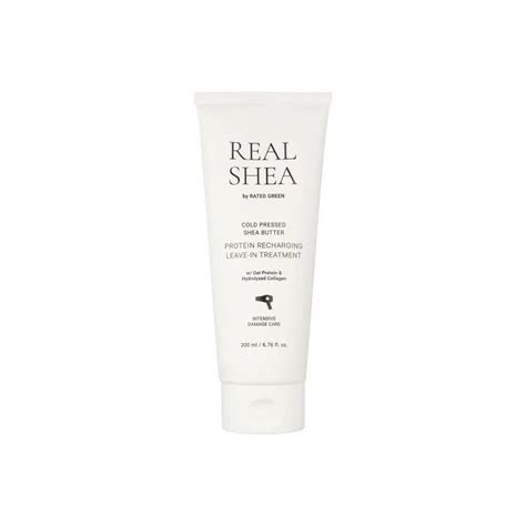 Real Shea By Rated Green Cold Pressed Shea Butter Leave-In Treatment ...