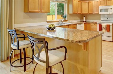 Kitchen Countertop Overhang Standard For Seating And Islands