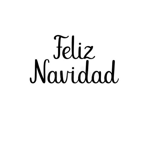 Tarjeta De Feliz Navidad Hand Lettering Greeting Illistration Del