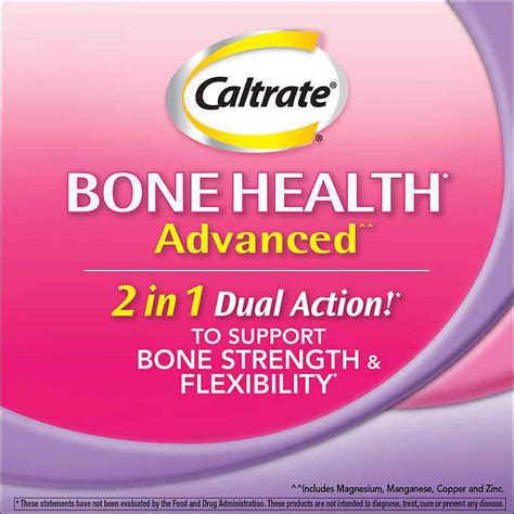 Caltrate Advanced Bone Health 600 D3 Plus Minerals 320 Tablets For