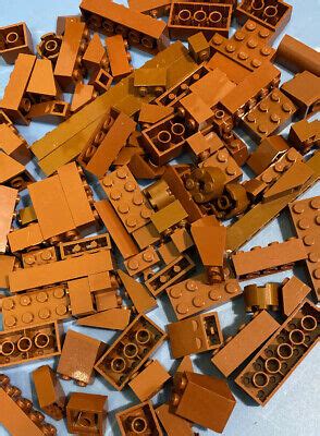 100 Brown Lego Bricks Building Block Pieces Exactly As Shown EBay