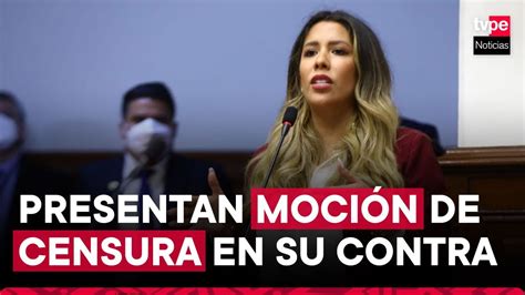 Congreso Presentan Moci N De Censura Contra Rosselli Amuruz Youtube