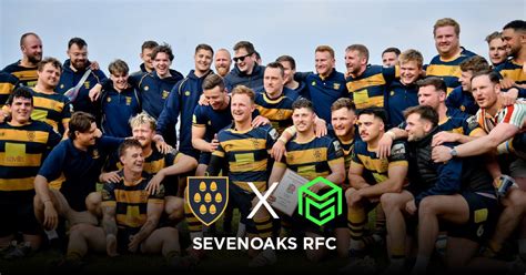 Sevenoaks Rugby Club Are Pleased To Announce A New Partnership With The