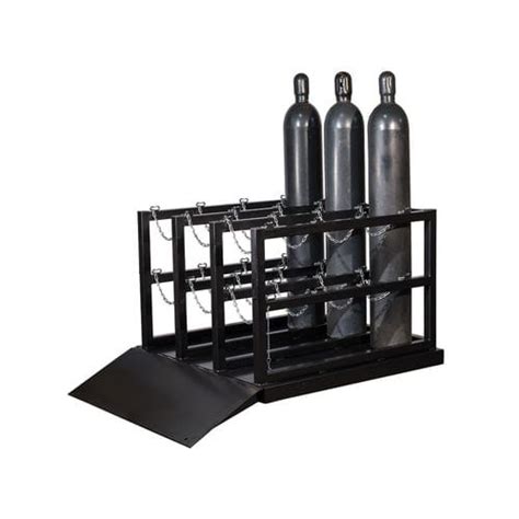 Metal Pallet Justrite Storage For Gas Bottles