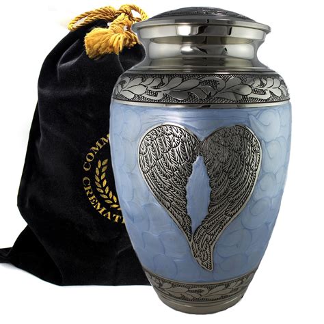 Blue Loving Angel Urns For Cremation Ashes Large Urn Xl Or Small