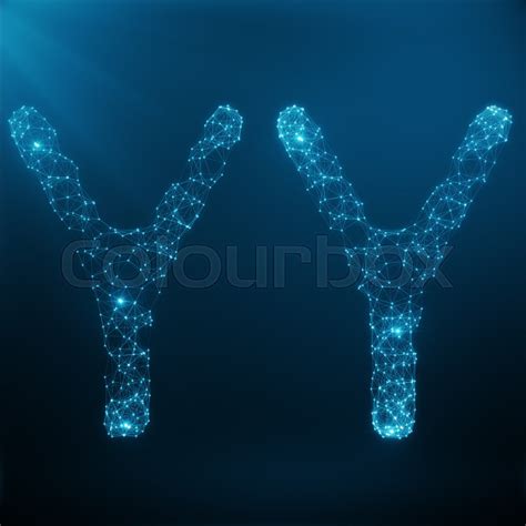 YY-Chromosome Concept for Human Biology ... | Stock Photo | Colourbox