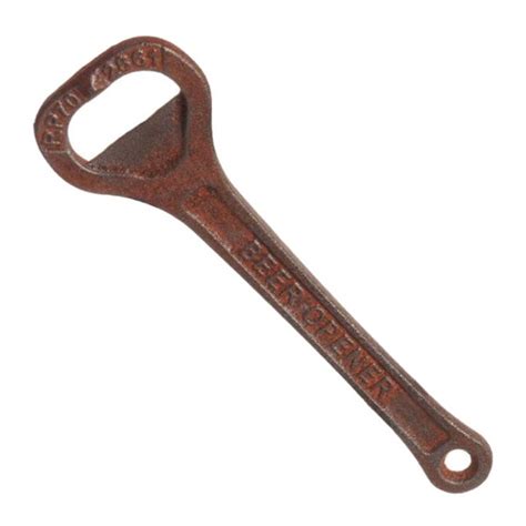 Vintage Rustic Cast Iron Hand Held Beer Bottle Opener Gifts Tomorrow