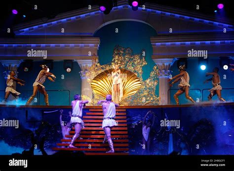 Kylie Minogue Performs Live In Concert At The Motorpoint Arena In