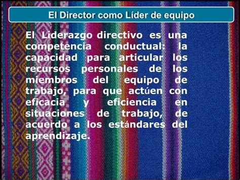 El Director Y La Gestion Escolar Ccesa Ppt