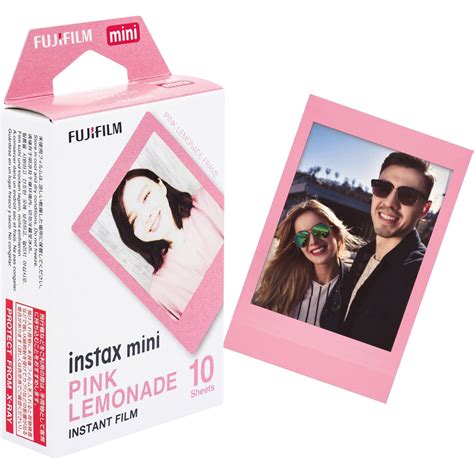 Instax Mini Film Pink Lemonade Fujifilm Kamera Film Skiftselv Dk