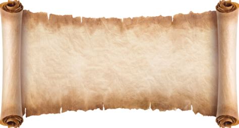 Parchment Scroll PNGs for Free Download