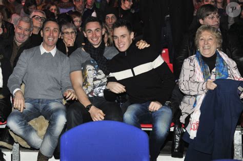 Photo Daniel Ducruet Ses Fils Michael Et Louis Et Sa Mere Maguy A