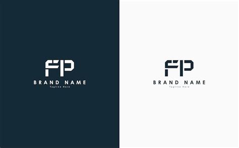 Premium Vector Fp Letters Vector Logo Design