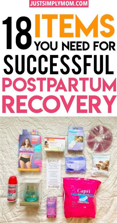 Essentials For Your Postpartum Survival Kit To Help Heal Faster