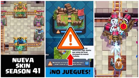 Nueva Skin De Torre Season 41 Porque Ganamos Pocas Copas En Clash Royale Monje Vs Multi