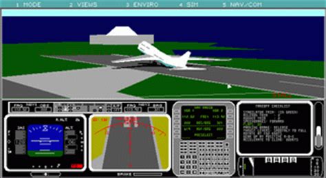 Microsoft Flight Simulator 4.0 :: DJ OldGames