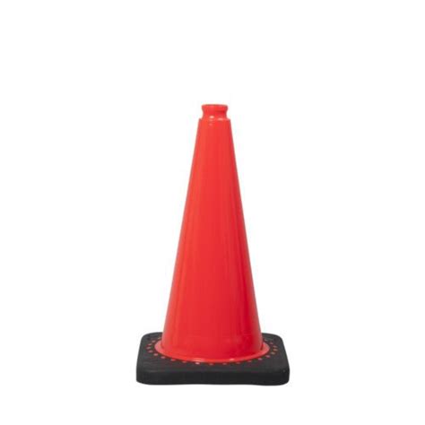 Orange Soft Pvc Traffic Cone For Road Safety At Rs 180 In Ludhiana