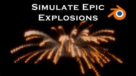 Explosions Simulations In Eevee Blender Tutorial Youtube