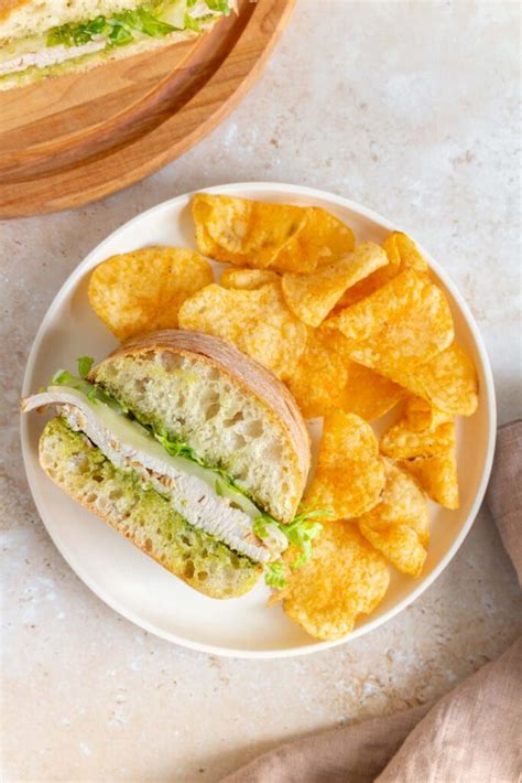 Chicken Pesto Sandwich Carmy Easy Healthy Ish Recipes