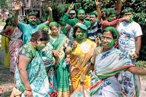 Alipurduar Bengal Panchayat Elections 2018 Tmc Candidates Celebrated