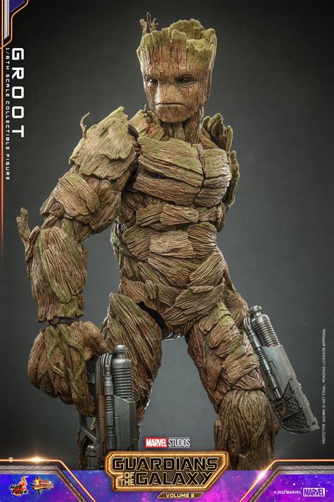 Hot Toys Reveals Its Guardians Of The Galaxy Vol 3 Groot Action Figure