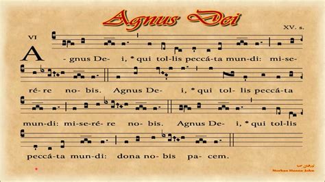 ☩agnus Dei Pronunciation☩ Lamb Of God Latin Pronuciation ☩ لفظ يا حمل