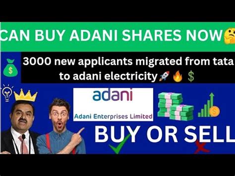 Adani Share Price Full Analysis Tamil Share Market News Company