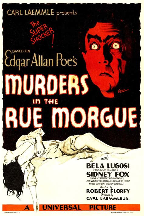 CLASSIC MOVIES: MURDERS IN THE RUE MORGUE (1932)