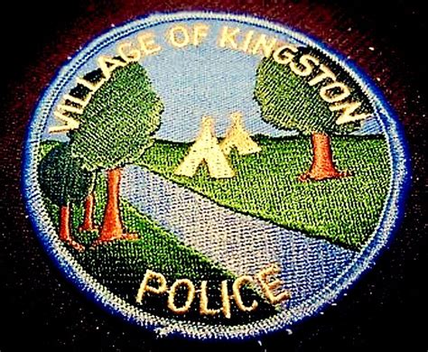 ‪village Of Kingston Police Patch Insigniaonlinees‬