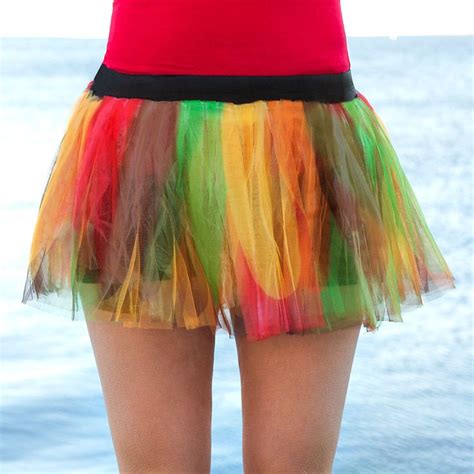 Costume Tutu Turkey Feathers Skirt Lightweight Runners Skirt Turkey Run Tutu T For