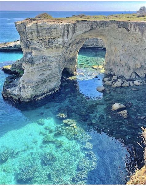 Faraglioni Di Santandrea Puglia It Lia Urlaub Reisen Italien