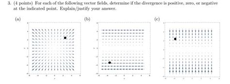 Solved 3 4 Points For Each Of The Following Vector