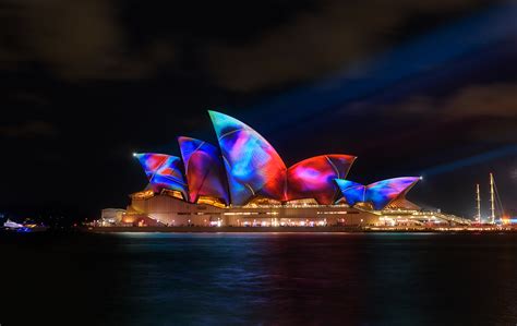 Sydney Opera House - Lighting The Sails on Behance