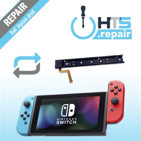 Remplacement Rail De Connexion Joycon Droit Nintendo Switch