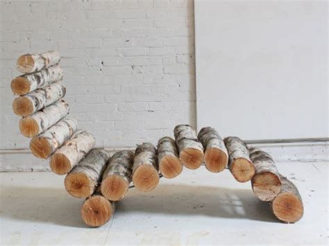 How to Make Rustic Log Furniture - GardensAll