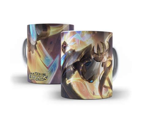 Caneca LOL Gamer Thresh Pulsefire Edição de Prestígio