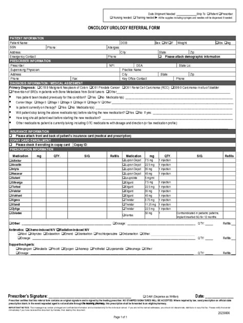 Fillable Online Acaria Health Va Ct Oncology Urology Referral Form