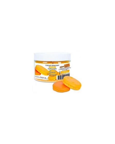 Colorant naturel jaune orange 50gr Déco Relief