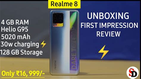 Realme Unboxing First Impression Mah W First Charging