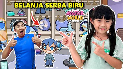 Samantha Borong Dan Belanja Serba Biru Kesukaan Papa Di Avatar World