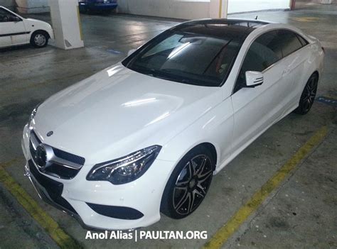 Mercedes-Benz E 250 Coupe facelift seen at JPJ mercedes-benz-e-class ...