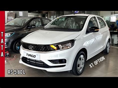 2022 Tata Tiago XT O Rs 5 80L White Colour Most Detailed