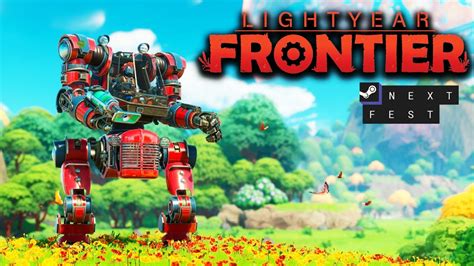 Space Farming Mech Game Lightyear Frontier Steam Next Fest Demo