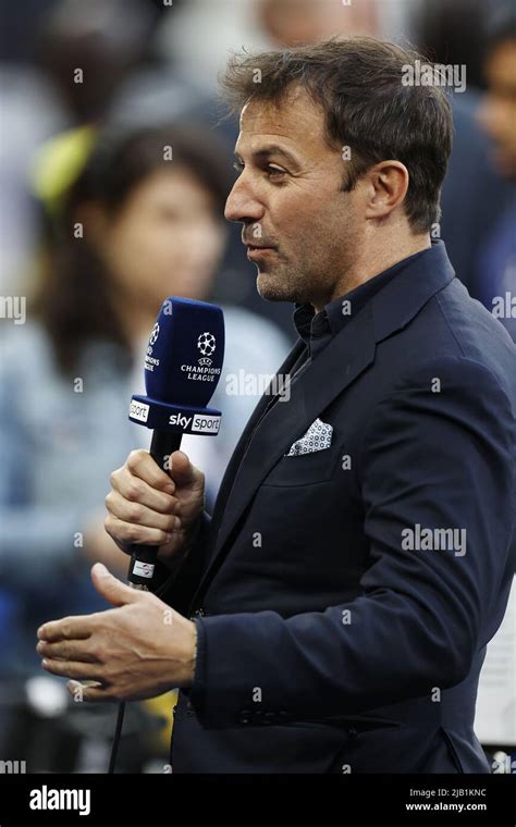 Paris Alessandro Del Piero During The Uefa Champions League Final Match Between Liverpool Fc