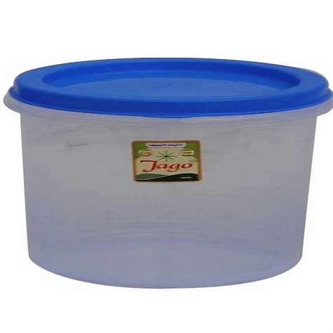 Round 1 Litre Jago Plastic Container At Rs 39piece In Bengaluru Id