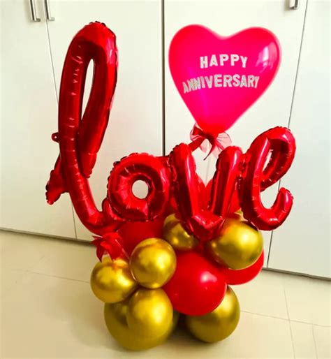 Happy Anniversary Love Balloon Bouquet